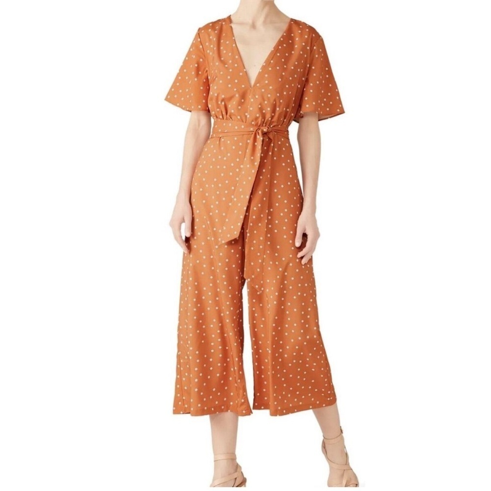 Stylestalker Laurel Polka Dot Jumpsuit XS